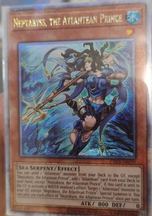 CR05-AE099 Neptabyss, the Atlantean Prince 海皇子 尼普頓深淵